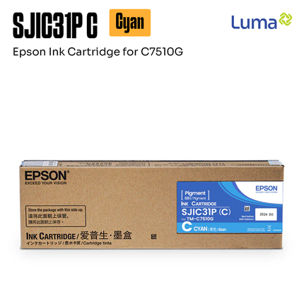 Epson SJIC31P (C) Cyan Ink Cartridge
