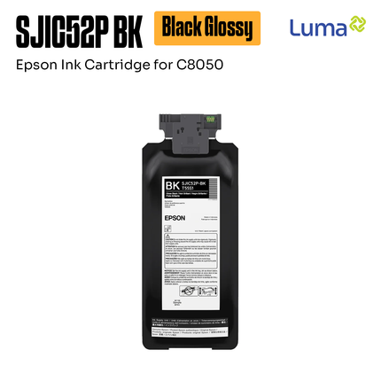 Epson SJIC52P (BK) Glossy Black Ink Cartridge, C13T55S100
