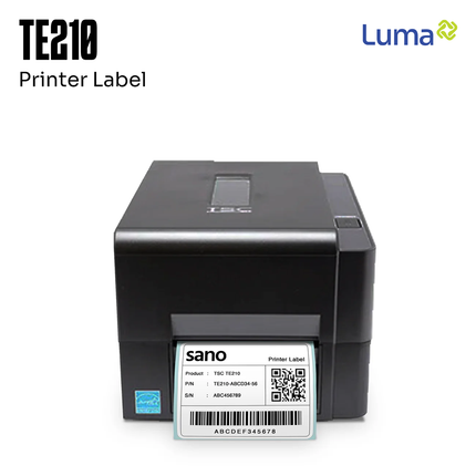 Printer Label Sticker Barcode TSC TE210 USB, LAN, Serial RS232