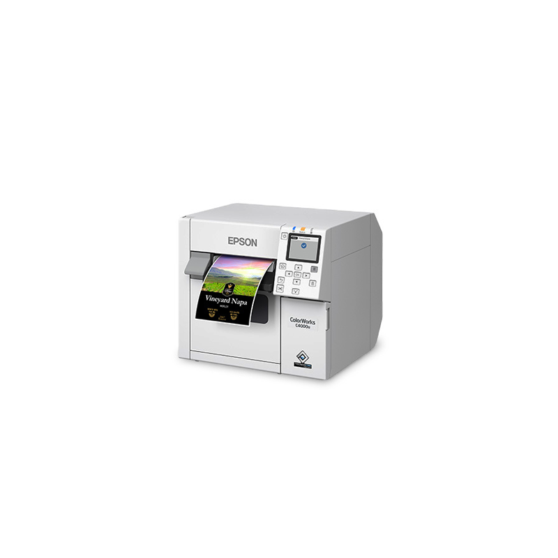 Printer Label Sticker Barcode Epson ColorWorks C4000