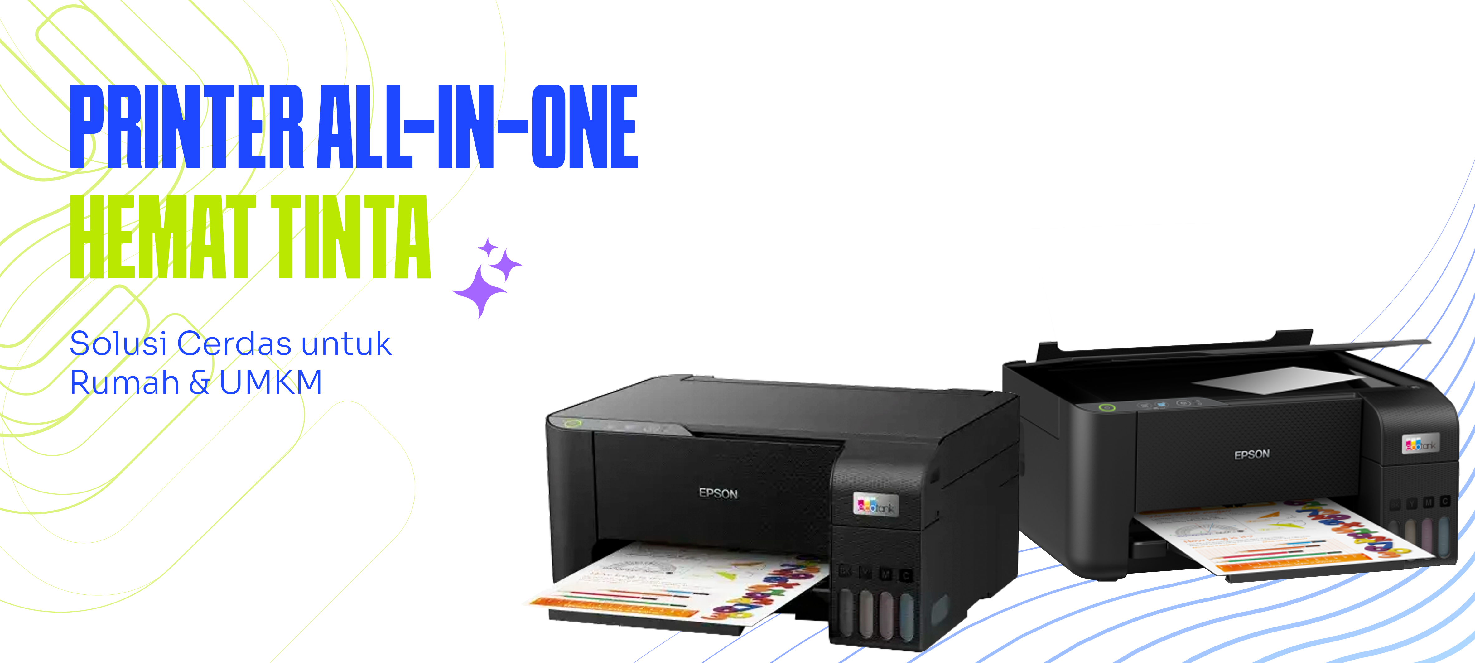 Printer All-in-One Hemat Tinta untuk Kebutuhan Rumahan & UMKM
