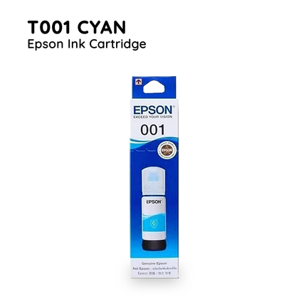 Epson Ink Bottle T001 Cyan