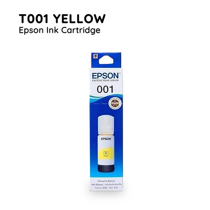 Epson Ink Bottle T001 Yellow