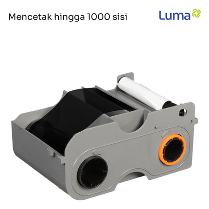 Ribbon ID Card Printer Fargo DTC1250 Black 45102