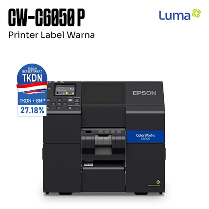 Printer Label Sticker Barcode Epson ColorWorks C6050P Inkjet Color