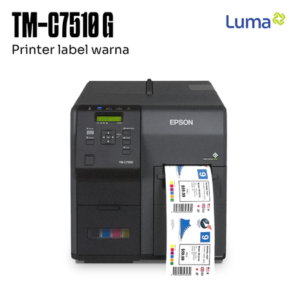 Printer Label Sticker Barcode Epson ColorWorks TM-C7510G Inkjet Color
