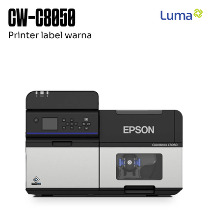 Printer Label Sticker Barcode Epson ColorWorks CW-C8050 Inkjet Color