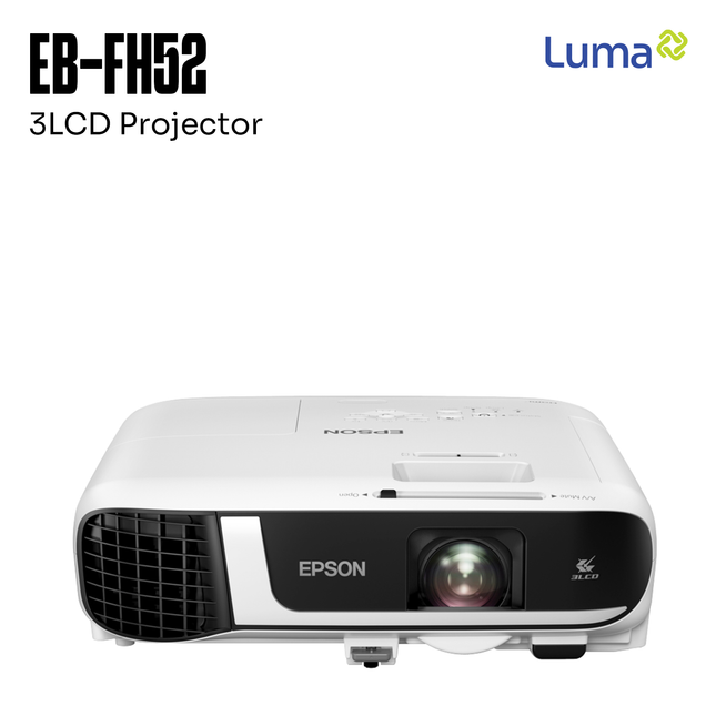 Projector Epson EB-FH52 Full HD 3LCD 4000 Lumens