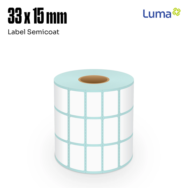 Label Sticker Barcode Sano Semicoat 33×15