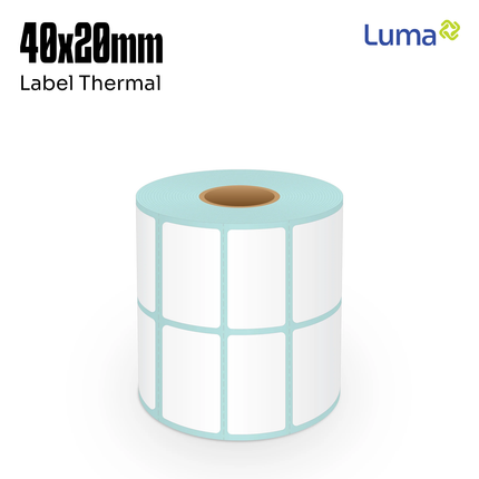 Label Sticker Barcode Sano Semicoat 40x20mm