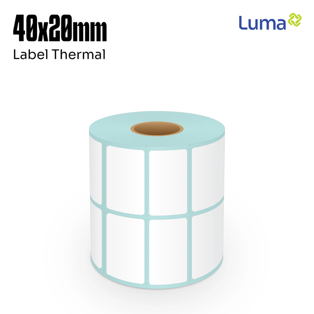 Label Sticker Barcode Sano Semicoat 40x20mm