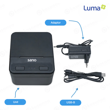 Printer Struk Kasir POS Bluetooth Sano P582B Desktop