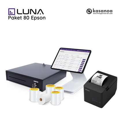 Paket Kasir Lengkap Epson 80 - Luna POS