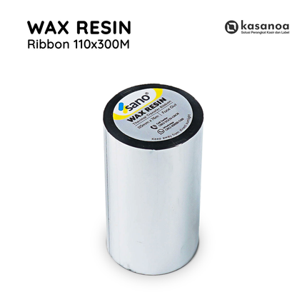 Barcode Ribbon Sano 110x300 Wax Resin