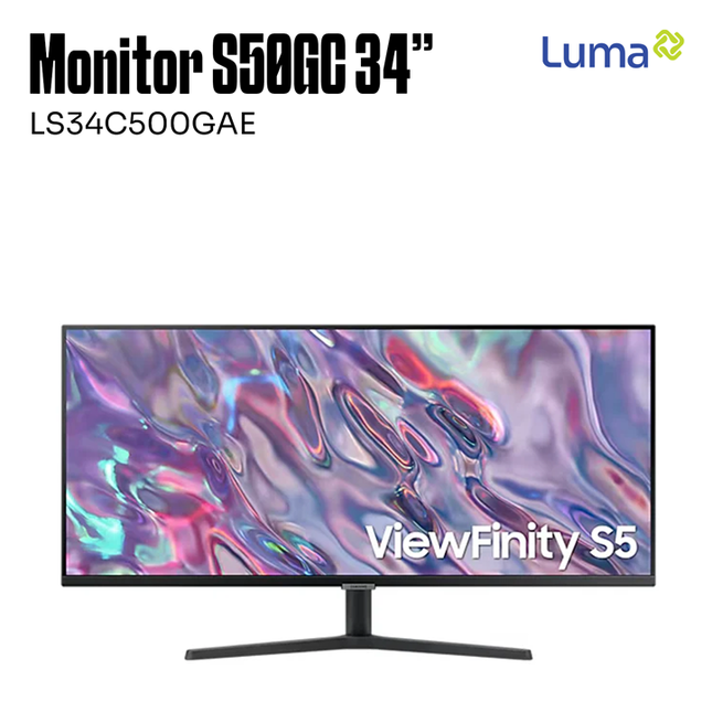 Monitor Samsung ViewFinity Flat S50GC 34inch, LS34C500GAE