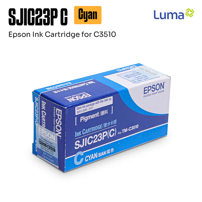 Epson SJIC23P (C) Cyan Ink Cartridge