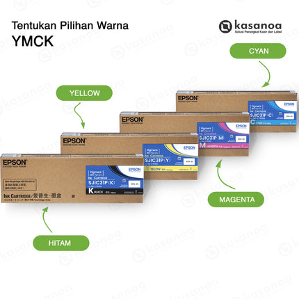 Epson SJIC31P (Y) Yellow Ink Cartridge