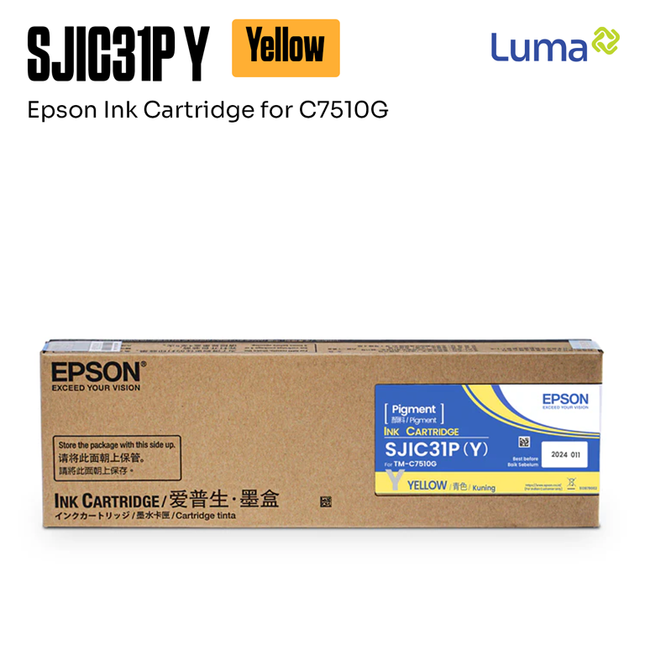 Epson SJIC31P (Y) Yellow Ink Cartridge