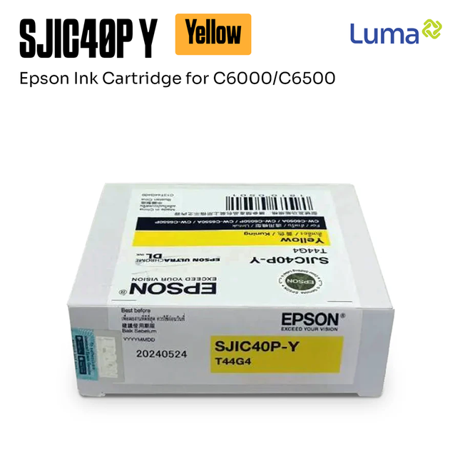 Epson SJIC40P (Y) Yellow Ink Cartridge