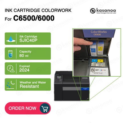 Epson SJIC40P (MK) Black Ink Cartridge