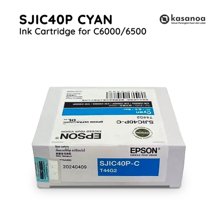 Epson SJIC40P (C) Cyan Ink Cartridge