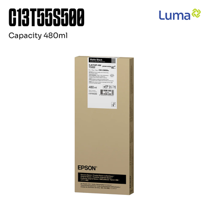 Epson SJIC52P (MK) Matt Black Ink Cartridge, C13T55S500