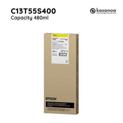 Epson SJIC52P (Y) Yellow Ink Cartridge, C13T55S400