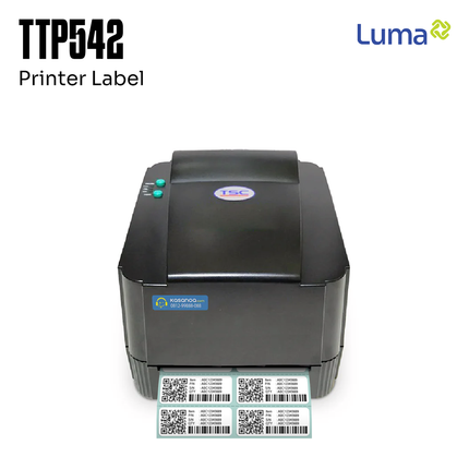 Printer Label Sticker Barcode TSC TTP 542 USB, RS232