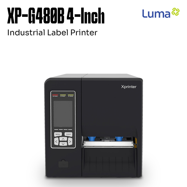 Printer Label Stiker Industrial Desktop Xprinter XP-G480E 4-Inch