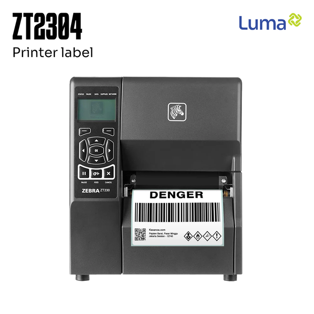 Printer Label Sticker Barcode Industrial Zebra ZT230