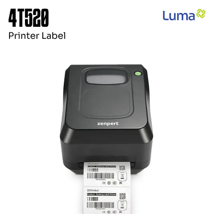 Printer Label Sticker Barcode TSC Zenpert 4T520 USB