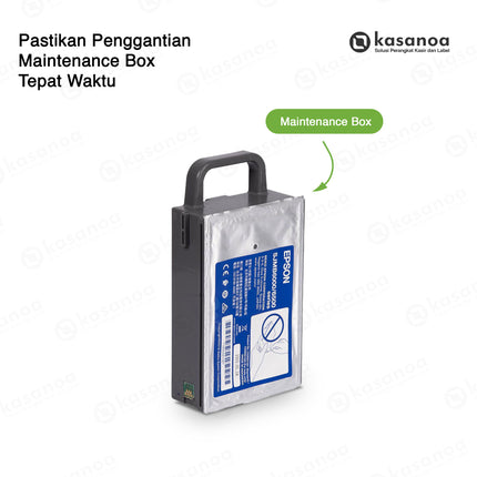 Paket Epson SJIC40P (C, M, Y, K) Ink Cartridge +Maintenance Box